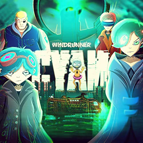 WINDRUNNER - Cyan cover 