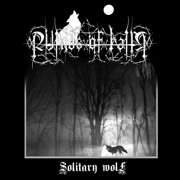 WINDS OF RAIN - Solitary Wolf cover 