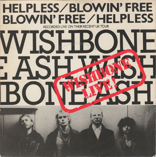 WISHBONE ASH - Helpless cover 
