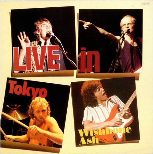 WISHBONE ASH - Live In Tokyo cover 