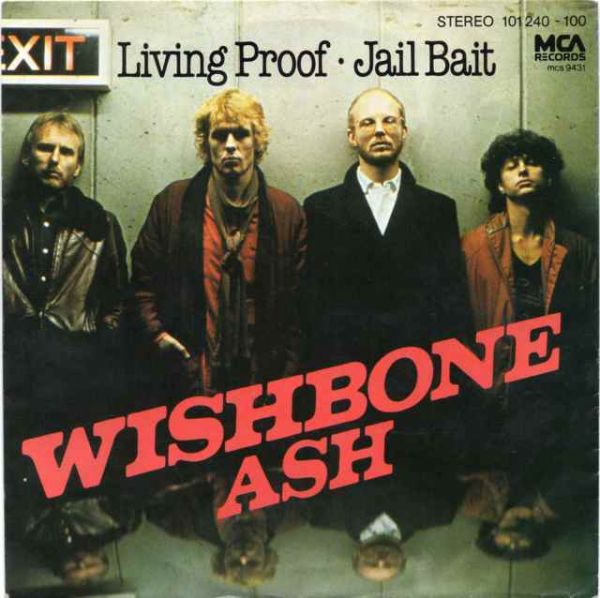 WISHBONE ASH - Living Proof cover 