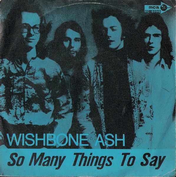 WISHBONE ASH - So Many Things To Say cover 