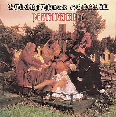 WITCHFINDER GENERAL - Death Penalty cover 