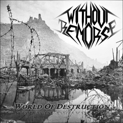 WITHOUT REMORSE - World Of Destruction cover 