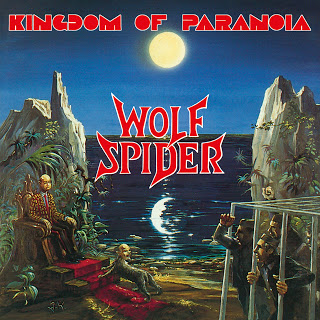 WOLF SPIDER - Kingdom of Paranoia cover 