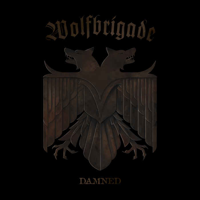 WOLFBRIGADE - Damned cover 