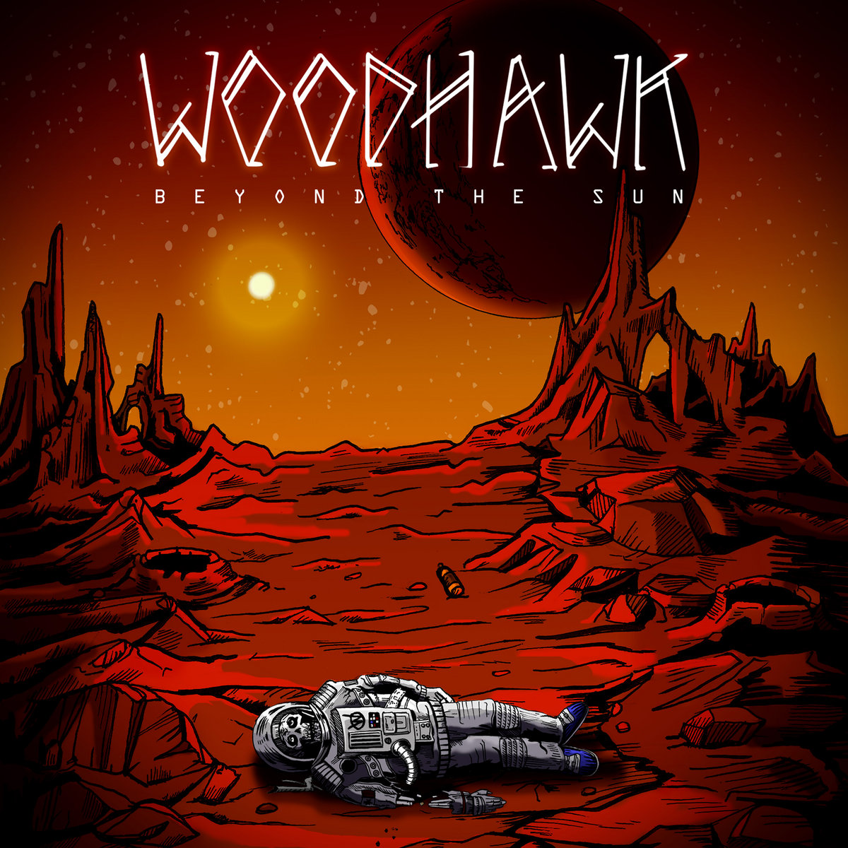 WOODHAWK - Beyond the Sun cover 