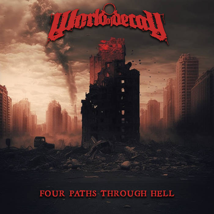 WORLD OF DECAY - Four Paths Through Hell cover 