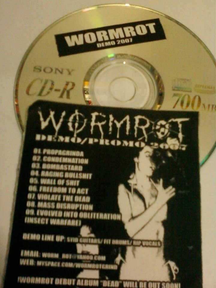WORMROT - Demo/Promo 2007 cover 