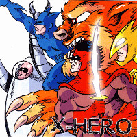X-HERO - Damnation's Underground cover 