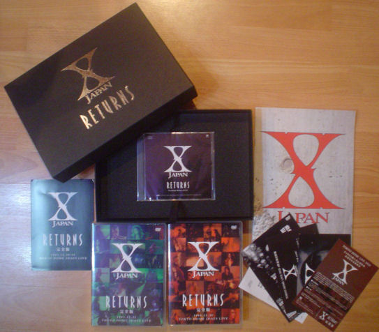 X JAPAN - X Japan Returns cover 