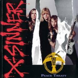 X-SINNER - Peace Treaty cover 