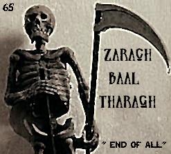ZARACH 'BAAL' THARAGH - Demo 65 - End of All cover 