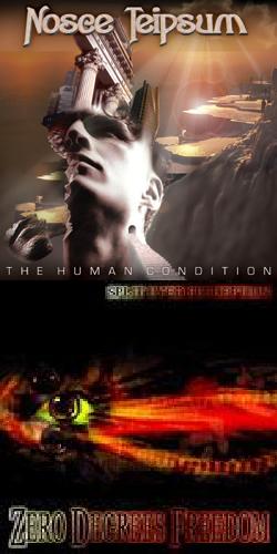 ZERO DEGREES FREEDOM - The Human Condition / Split Eyed Perception cover 