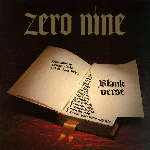 ZERO NINE - Blank Verse cover 