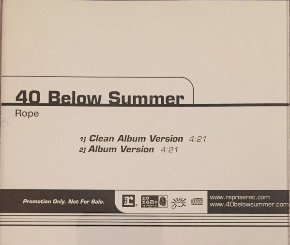 40 BELOW SUMMER - Rope cover 