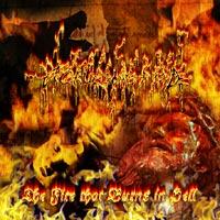 A GRUESOME FIND - The Fire That Burns in Hell cover 