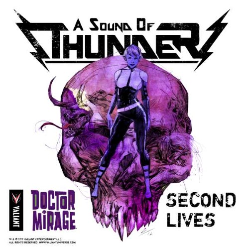 A SOUND OF THUNDER - Second Lives cover 