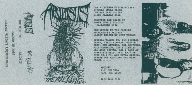 ABIOSIS - The Killing cover 