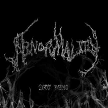 ABNORMALITY - 2007 Demo cover 
