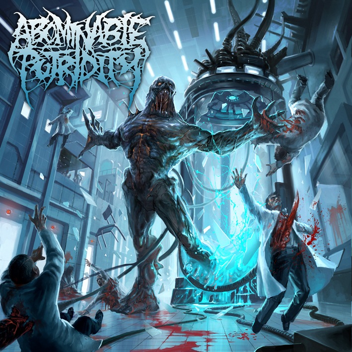 ABOMINABLE PUTRIDITY - The Anomalies of Artificial Origin cover 