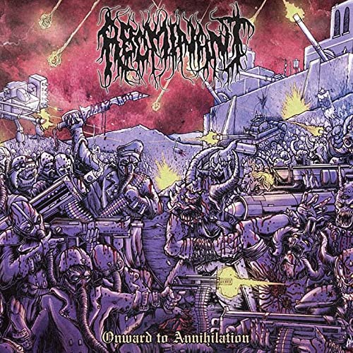 ABOMINANT - Onward To Annihilation cover 