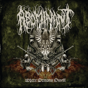 ABOMINANT - Where Demons Dwell cover 