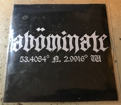 ABOMINATE - Demo 2017 cover 