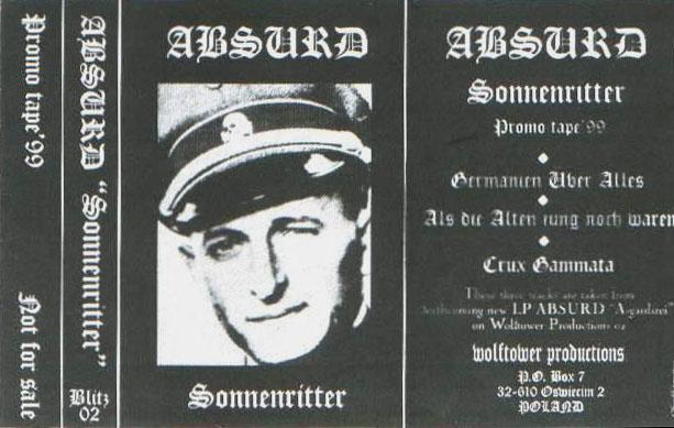ABSURD - Sonnenritter cover 