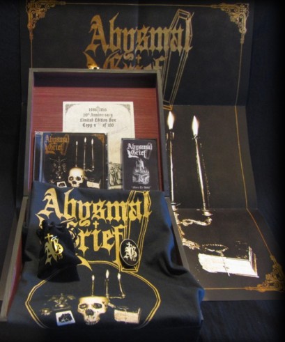 ABYSMAL GRIEF - 20th Aniversary Box cover 