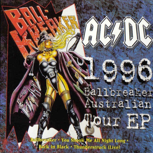 AC/DC - 1996 Ballbreaker Australian Tour EP cover 