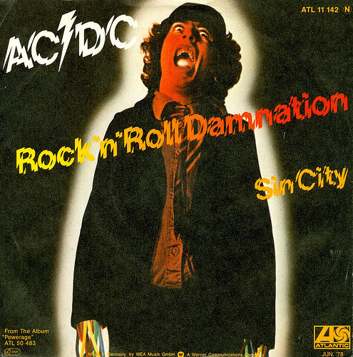 AC/DC - Rock 'N' Roll Damnation cover 