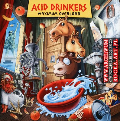 ACID DRINKERS - Maximum Overload cover 