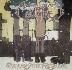 ACID TRACE OF SUICIDE - Bury Me Behind the Plinth cover 