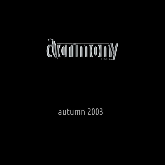 ACRIMONY INC. - Autumn 2003 cover 
