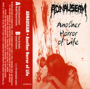 ADNAUSEAM - Another Horror of Life cover 