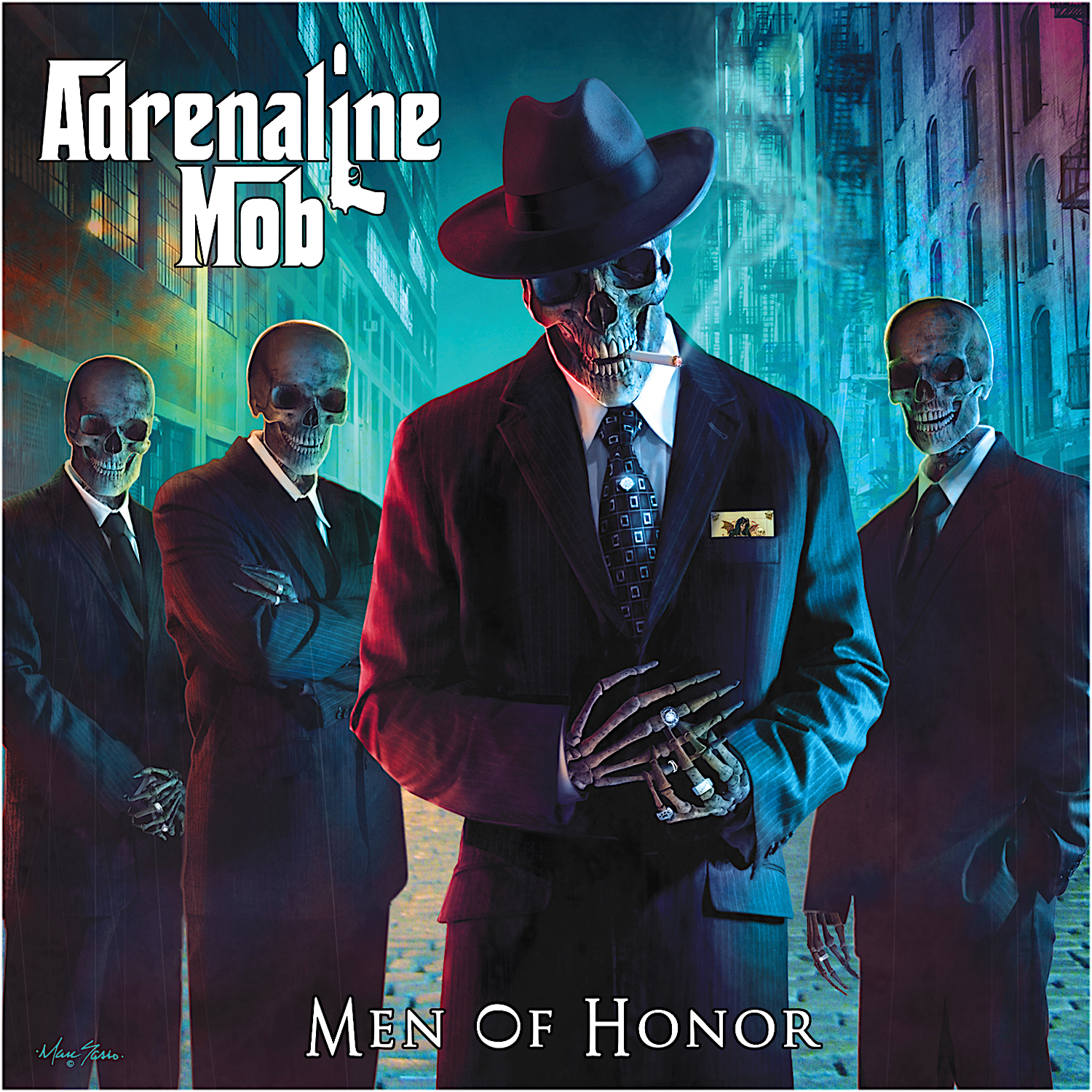 ADRENALINE MOB - Men of Honor cover 