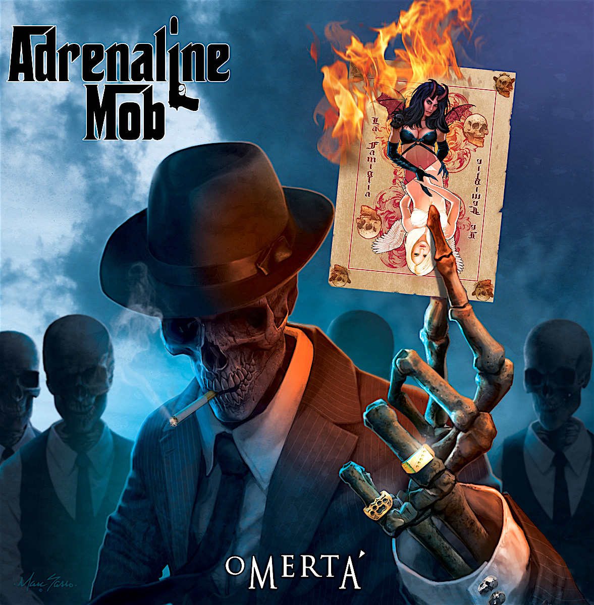 ADRENALINE MOB - Omertá cover 