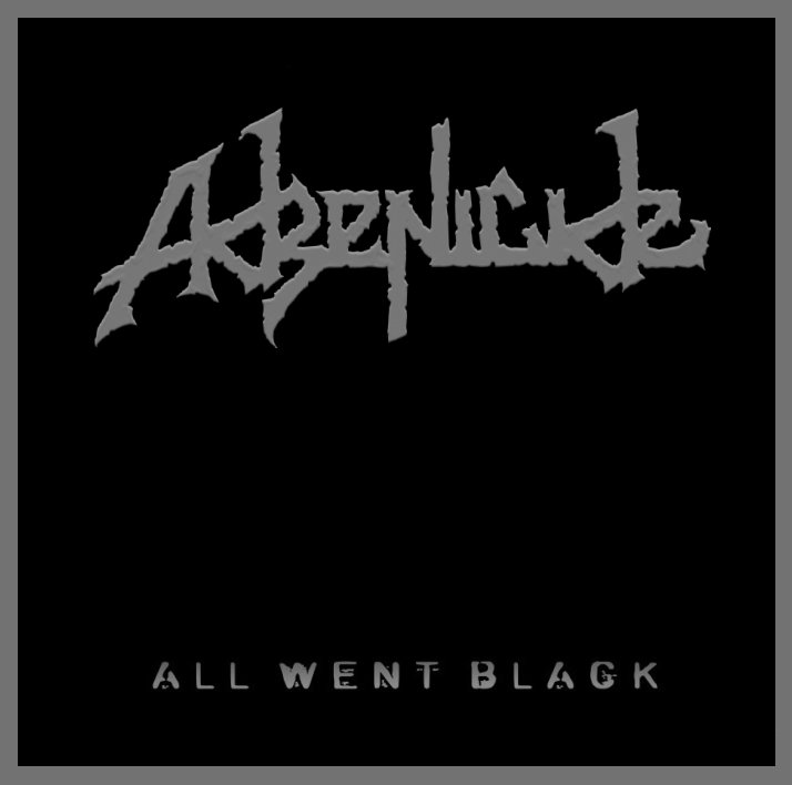 ADRENICIDE - All Went Black cover 