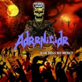 ADRENICIDE - War Begs No Mercy cover 