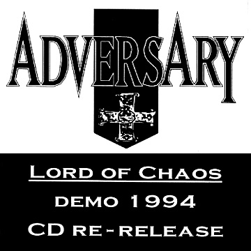 ADVERSARY - Lord of Chaos cover 