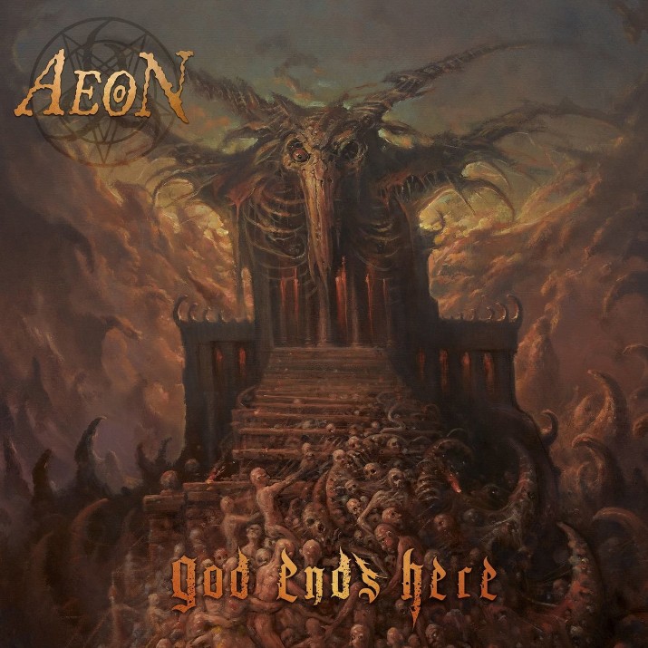 AEON - God Ends Here cover 