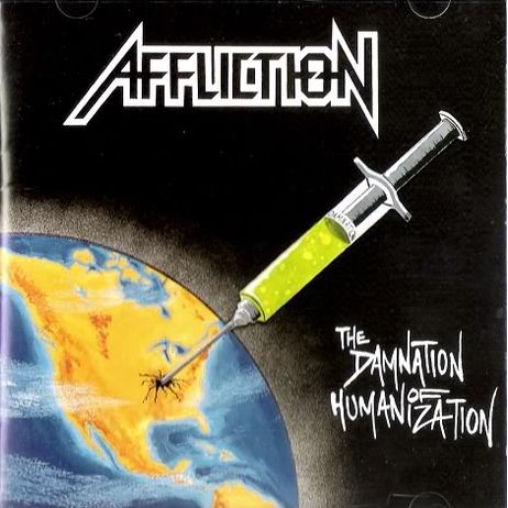AFFLICTION - The Damnation of Humanization cover 