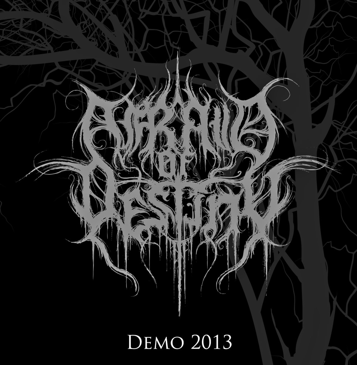 AFRAID OF DESTINY - Demo 2013 cover 