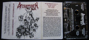 AFTERMATH A.D. - Disgorging Hatred cover 