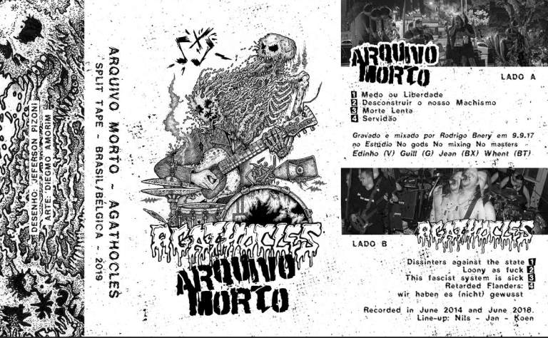 AGATHOCLES - Arquivo Morto / Agathocles cover 