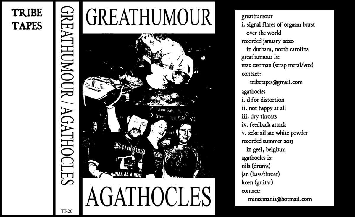 AGATHOCLES - Greathumour / Agathocles cover 