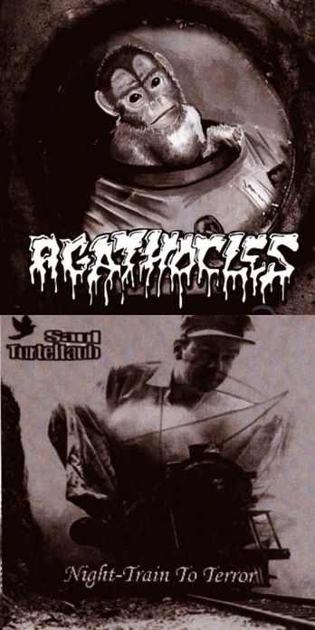 AGATHOCLES - Untitled / Night-Train to Terror cover 