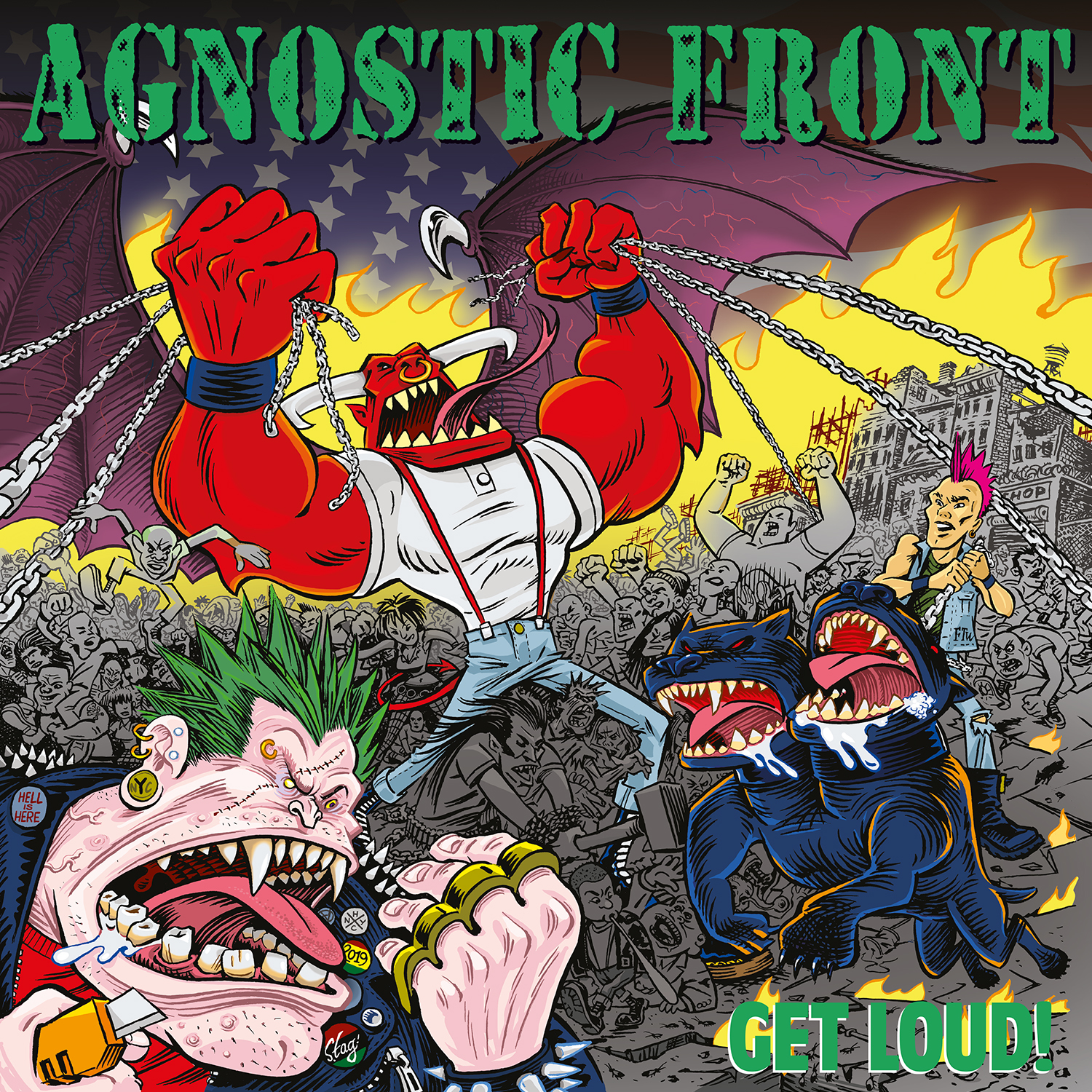 AGNOSTIC FRONT - Get Loud! cover 
