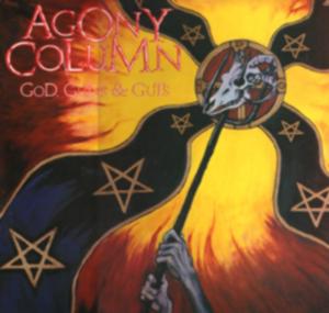 AGONY COLUMN - God, Guns and Guts cover 